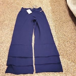 Matilda Jane Navy Finn Pants, size Small, NWTs